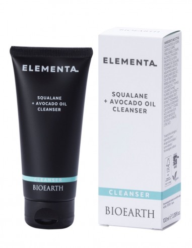 Lapte demachiant cu squalan si avocado, 100ml – Elementa Bioearth