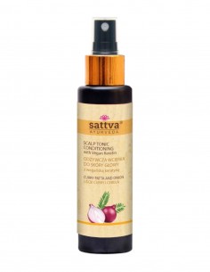 Tratament anticadere si crestere par cu ceapa si curry, 100ml - Sattva 2
