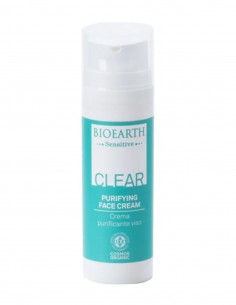 Crema de fata cosuri, pori dilatati, piele lucioasa, 50ml – Clear Bioearth 2
