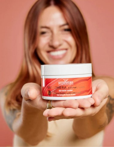 Masca nuantatoare Rosu Cireasa, 200ml - Maternatura