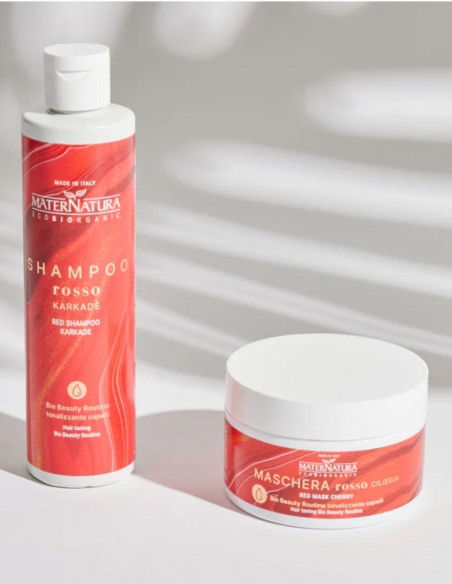 Set sampon nuantator si masca nuantatoare Rosu - Maternatura