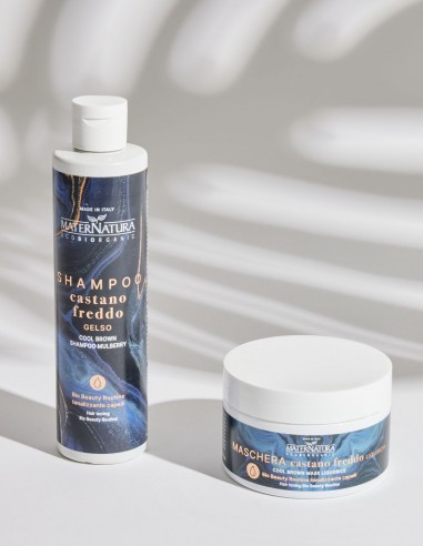 Set sampon nuantator si masca nuantatoare Saten Rece - Maternatura