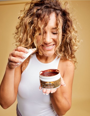 Masca nuantatoare Saten Cald Ciocolata, 200ml - Maternatura