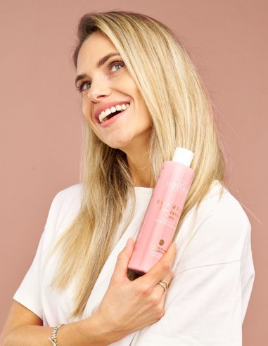 Sampon pentru indreptarea parului cu nufar, 250ml - Maternatura