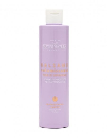 Balsam de par pentru volum cu sofran, 250ml – Maternatura