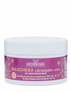 Masca pentru par cret cu ovaz, 200ml – Maternatura