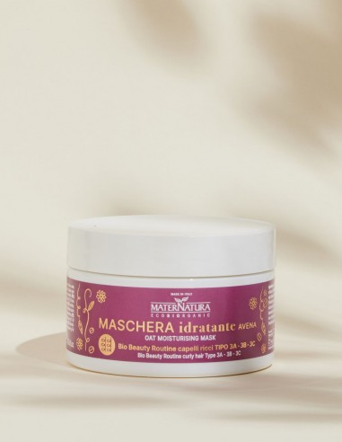Masca pentru par cret cu ovaz, 200ml – Maternatura