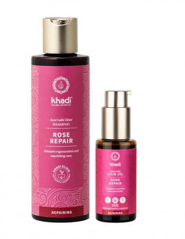Set ayurvedic ingrijire par uscat, deteriorat Khadi