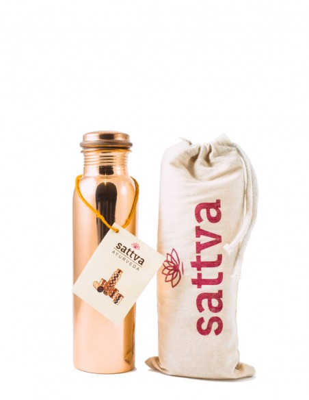 Sticla din cupru Classic, 650ml – Sattva Ayurveda