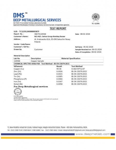 Bratara din cupru 0214 – Sattva Ayurveda
