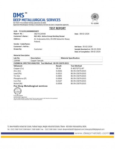 Bratara din cupru 0217 – Sattva Ayurveda