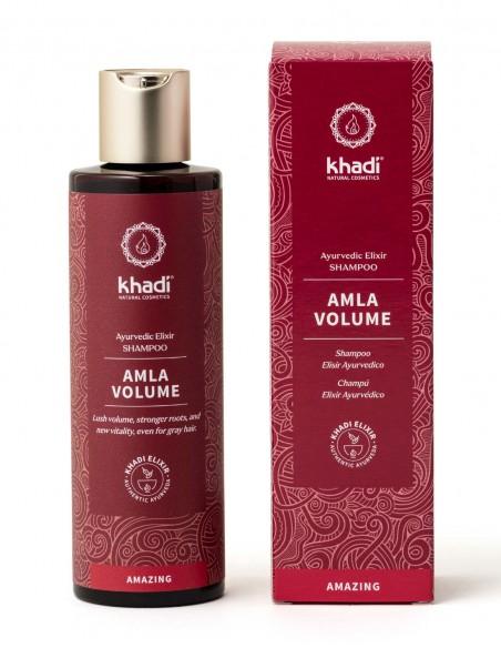 Sampon cu Amla pentru volum si stralucire Khadi