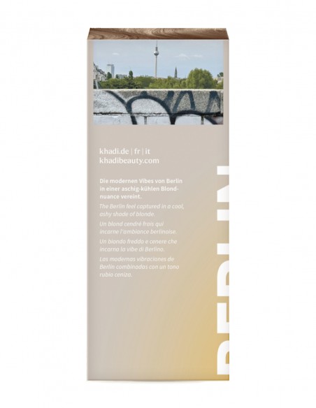Vopsea de par Blond Berlin, blond cenusiu – Khadi