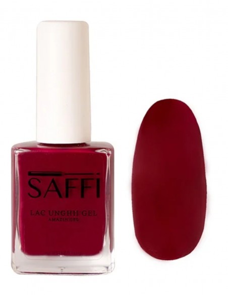 Lac de unghii gel Rosu Burgundy 03, 10ml - Saffi