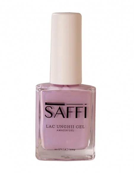 Lac de unghii gel Milky Lila 05, 10ml - Saffi