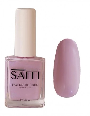 Lac de unghii gel Milky Lila 05, 10ml - Saffi