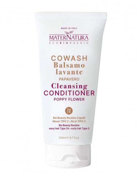 Cowash bio cu flori de mac, 200ml - Maternatura Cowash bio cu flori de mac, 200ml - Maternatura