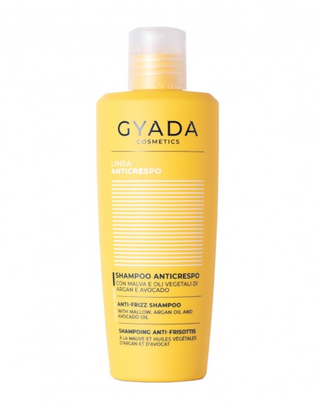 Sampon fara sulfati anti-frizz pentru par rebel, 250ml – Gyada Cosmetics