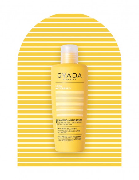 Sampon fara sulfati anti-frizz pentru par rebel, 250ml – Gyada Cosmetics