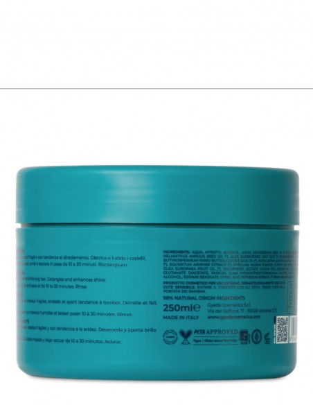 Masca de par intaritoare cu spirulina, 250ml – Gyada Cosmetics