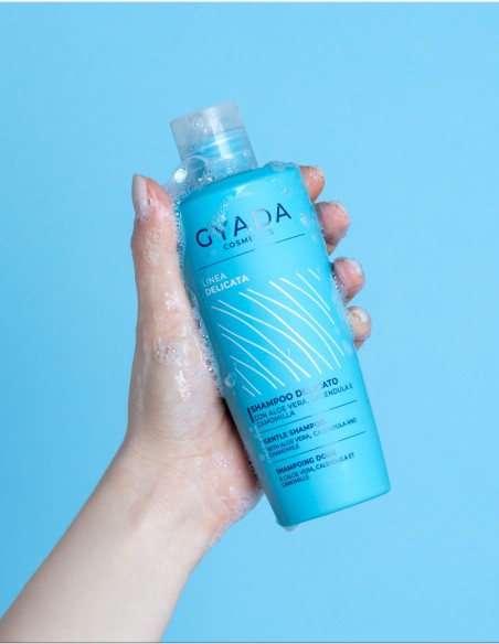 Sampon fara sulfati pentru spalari frecvente si scalp sensibil, 250ml – Gyada Cosmetics