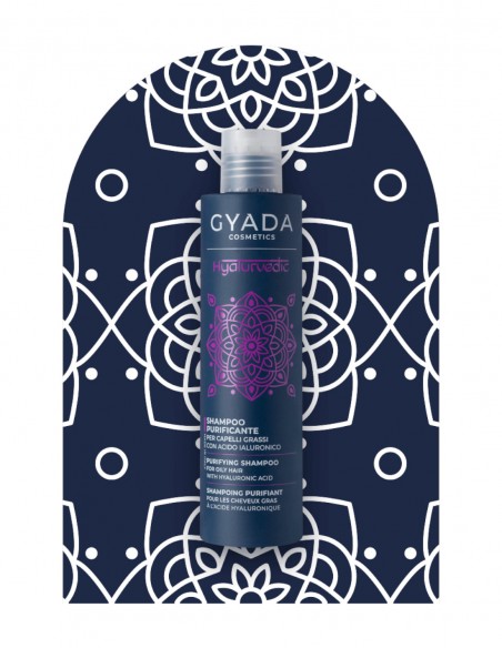 Sampon purificator cu neem si acid hialuronic, 200ml – Hyalurvedic Gyada