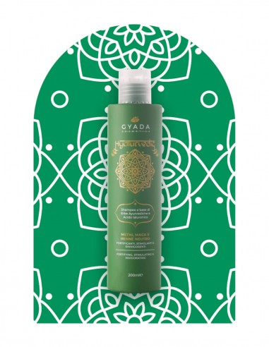 Sampon fortifiant cu methi, maca si cassia, 200ml – Hyalurvedic Gyada