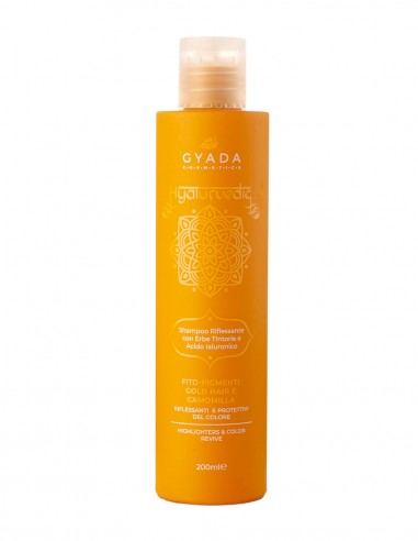 Sampon revitalizare culoare par blond, 200ml – Hyalurvedic Gyada