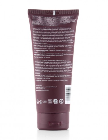 Masca de par revitalizare culoare par saten, 200ml – Hyalurvedic Gyada