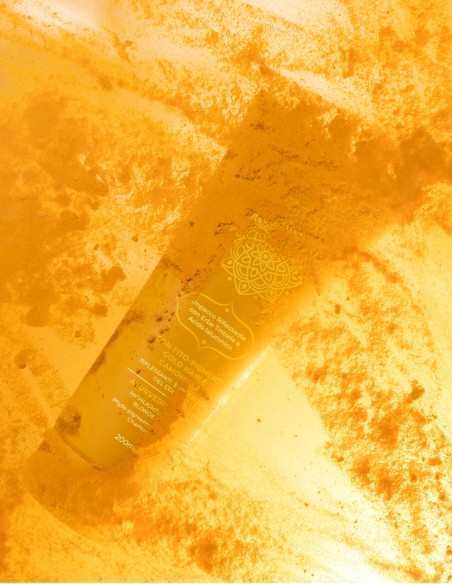 Masca de par revitalizare culoare par blond, 200ml – Hyalurvedic Gyada