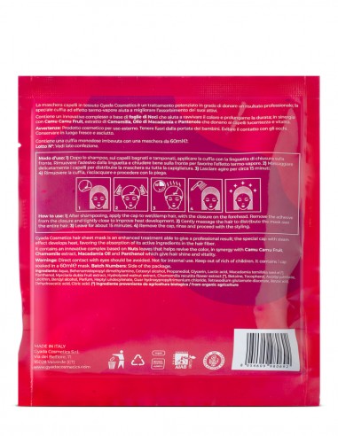 Masca de par pentru revitalizarea culorii tip casca cu efect termic Gyada