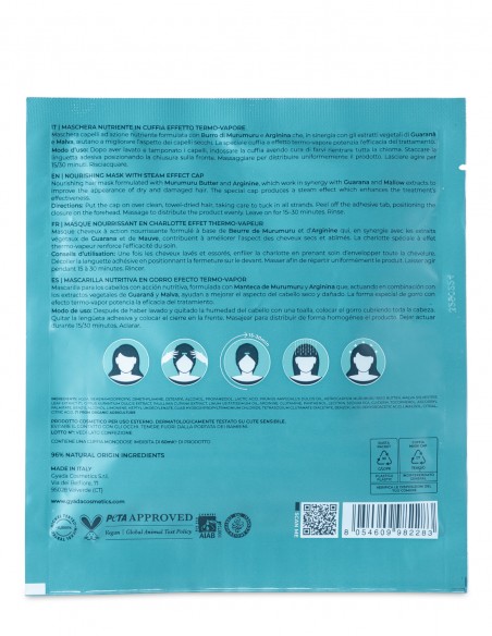 Masca de par nutritiva tip casca cu efect termic Gyada