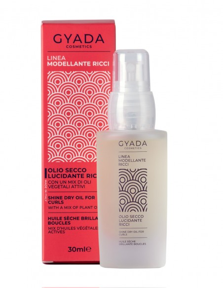 Ulei de par leave-in pentru par cret, ondulat, 30ml – Gyada Cosmetics