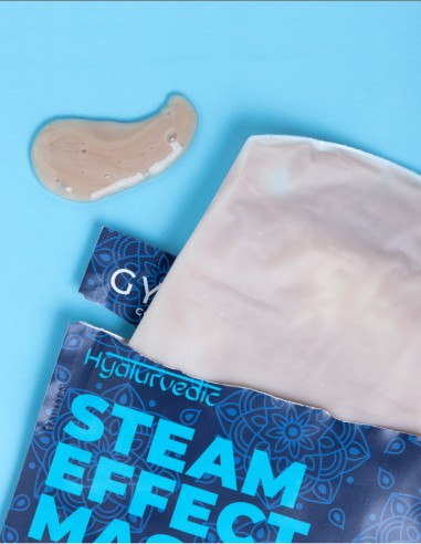 Masca de par cu acid hialuronic tip casca cu efect termic – Hyalurvedic Gyada