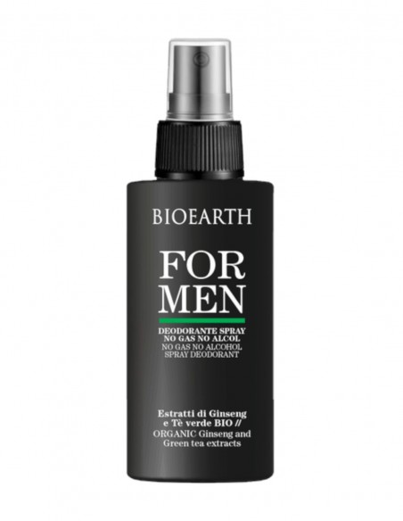 Deodorant spray fara alcool pentru barbati, 100ml – For Men Bioearth