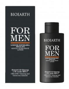 Aftershave barbati cu ginseng si ceai verde, For Men 100ml – Bioearth 2
