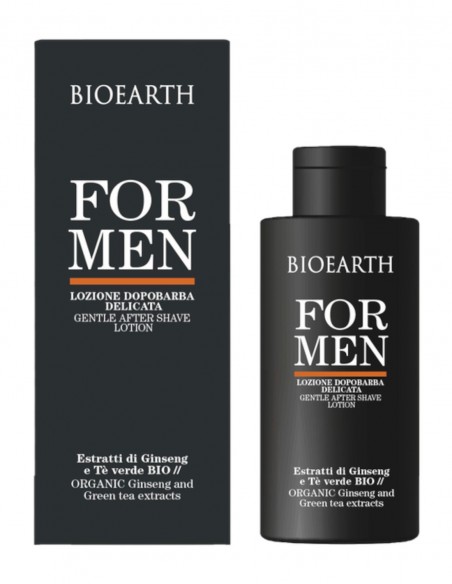 Aftershave barbati cu ginseng si ceai verde, For Men 100ml – Bioearth