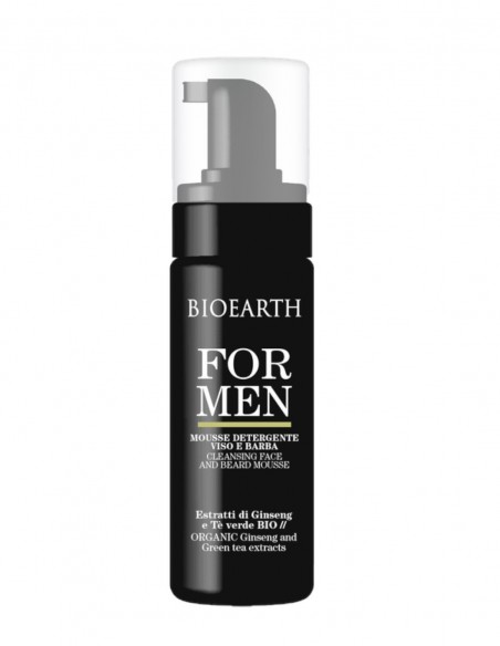 Spuma de ras si de curatare ten si barba pentru barbati, 150ml – For Men Bioearth