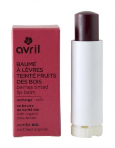 Balsam de buze colorat rosu Fruits des Bois, 4.8gr - Avril