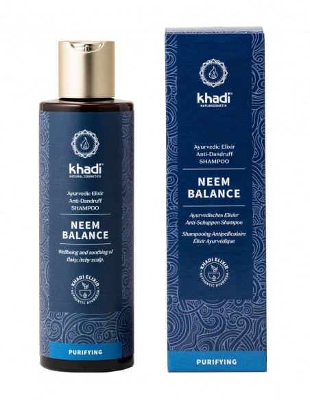 Sampon antimatreata cu neem Khadi Sampon antimatreata cu neem Khadi