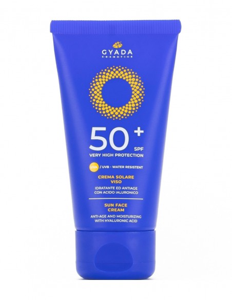 Crema SPF 50+ fata cu acid hialuronic, 50ml - Gyada Cosmetics