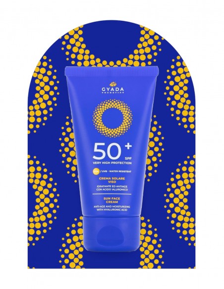 Crema SPF 50+ fata cu acid hialuronic, 50ml - Gyada Cosmetics
