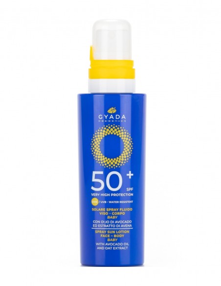 Crema protectie solara copii SPF 50+, fata si corp, 150ml - Gyada Cosmetics