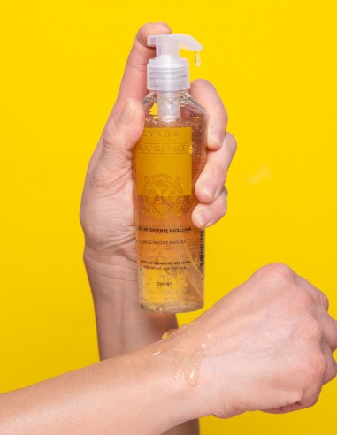 Gel curatare fata antirid pentru pielea uscata, matura, 200ml - Gyada Cosmetics