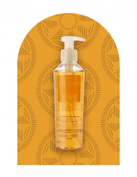 Gel curatare fata antirid pentru pielea uscata, matura, 200ml - Gyada Cosmetics