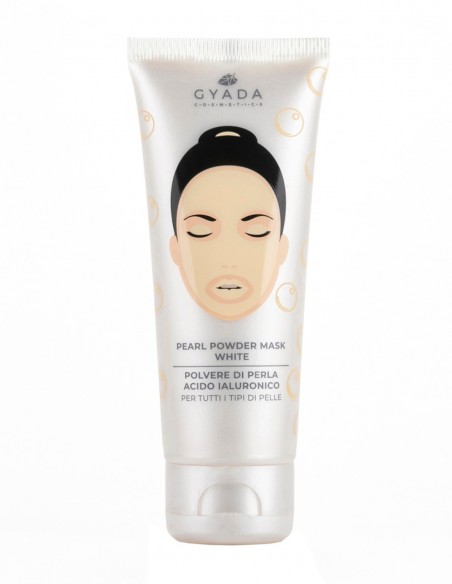 Masca de fata alba cu pudra de perle, 75ml - Gyada Cosmetics
