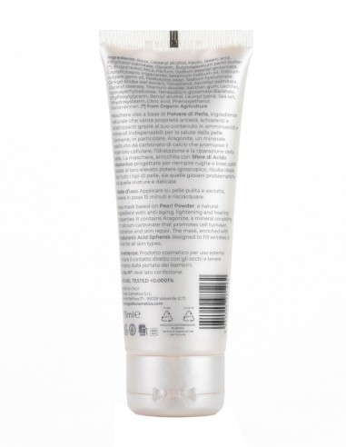 Masca de fata alba cu pudra de perle, 75ml - Gyada Cosmetics