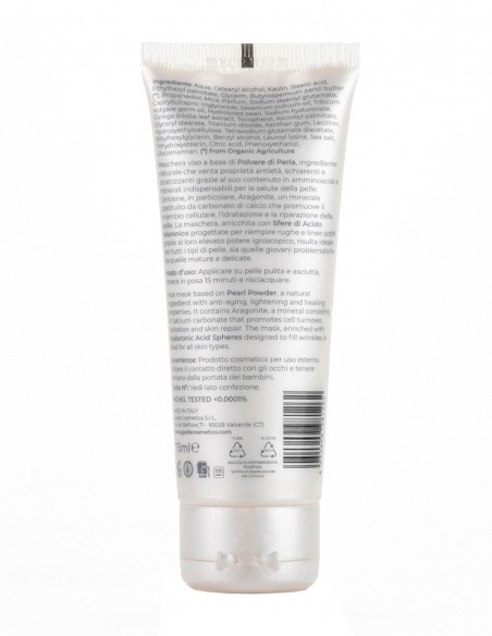 Masca de fata alba cu pudra de perle, 75ml - Gyada Cosmetics