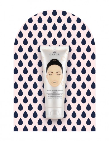 Masca de fata alba cu pudra de perle, 75ml - Gyada Cosmetics