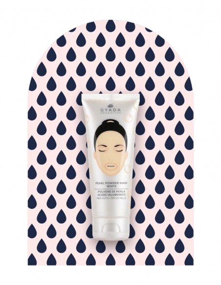 Masca de fata alba cu pudra de perle, 75ml - Gyada Cosmetics
